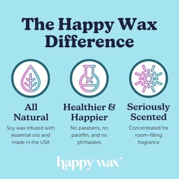 Happy Wax Fall Favorites Non-Toxic Soy Wax Melts 6 Oz
