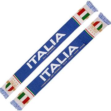 Italy Italia Soccer Knit Scarf