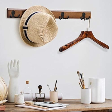 Heavy Duty Double Prong Coat Hooks for Home Organization