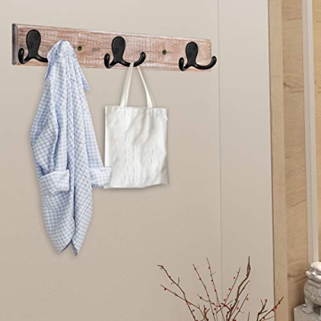 Heavy Duty Double Prong Coat Hooks for Home Organization