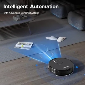 ROPVACNIC Robot Vacuum and Mop Combo with Smart Features
