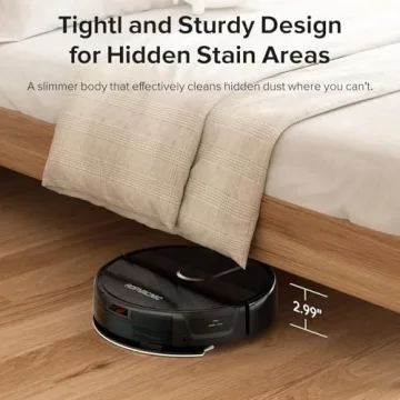 ROPVACNIC Robot Vacuum and Mop Combo with Smart Features
