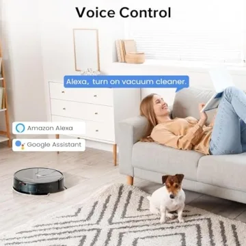 ROPVACNIC Robot Vacuum and Mop Combo with Smart Features
