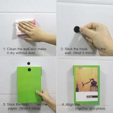 Self Adhesive Velcro Dots 400pcs for Crafting and Organization