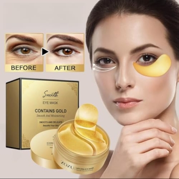 Hunqia 24K Eye Mask - Anti-Aging Hydration Treatment