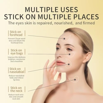 Hunqia 24K Eye Mask - Anti-Aging Hydration Treatment