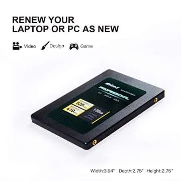 INLAND 120GB SSD 3D NAND SATA - High-Speed Storage Solution