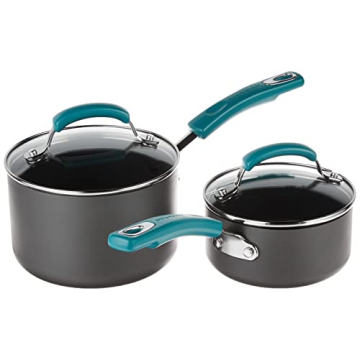 Rachael Ray Nonstick 15-Piece Cookware Set in Agave Blue