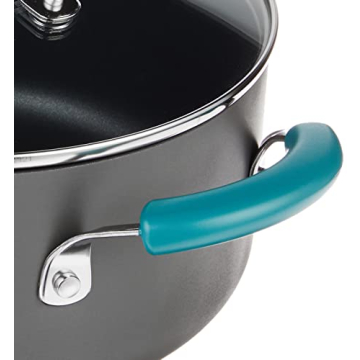 Rachael Ray Nonstick 15-Piece Cookware Set in Agave Blue