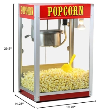 Quality Paragon Theatre Pop 8 Ounce Popcorn Machine
