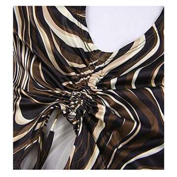 Trendy Sleeveless Tie Knot Crop Top for Summer Style