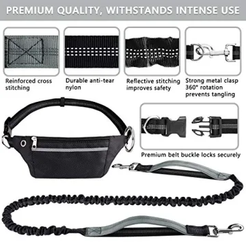 Hands Free Dog Leash for Active Dog Owners