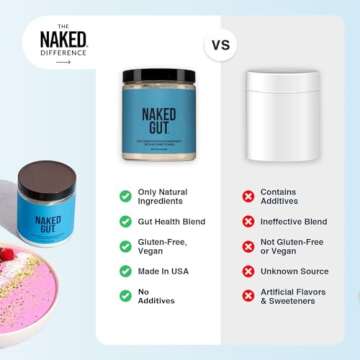 Naked Gut - Daily Vegan Supplement for Digestive Support