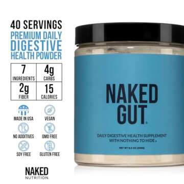 Naked Gut - Daily Vegan Supplement for Digestive Support