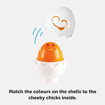 Toomies Hide Squeak Eggs Toddler Sensory Toy for Learning