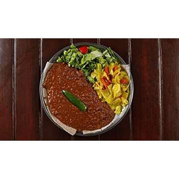 Brundo Spice's Imported Ethiopian Berbere Chili Pepper Blend (8 oz) | Authentic Berbere & All Natural East African Seasoning | Naturally Craft | No Preservatives | Made and Imported from Ethiopia | (8oz)