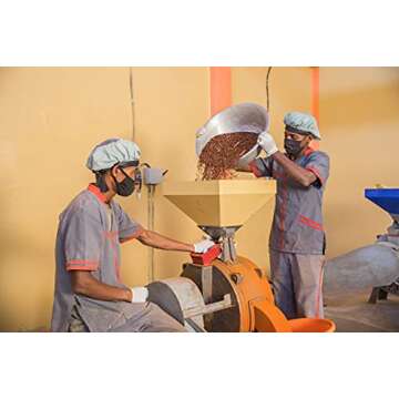 Brundo Spice's Imported Ethiopian Berbere Chili Pepper Blend (8 oz) | Authentic Berbere & All Natural East African Seasoning | Naturally Craft | No Preservatives | Made and Imported from Ethiopia | (8oz)