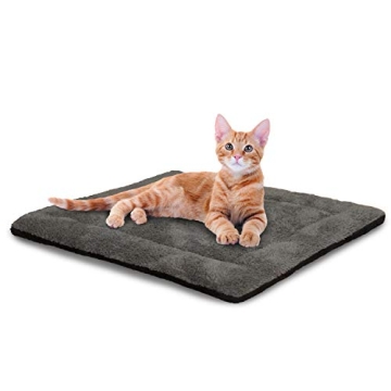 K&H PET PRODUCTS Self-Warming Cat Bed Pad, Self-Heating Thermal Cat and Dog Bed Mat, Cat Warmer Mat ...