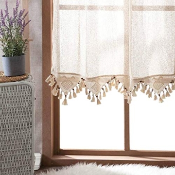 50 Yards Cotton Tassel Fringe Trim for DIY Crafts and Decor