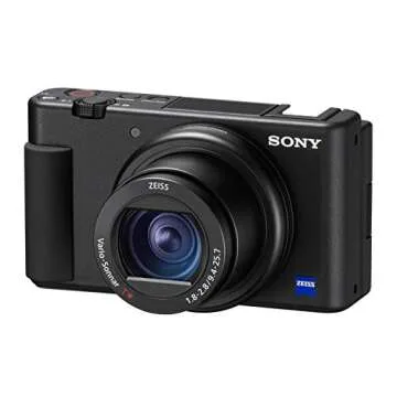 Sony ZV-1 Digital Camera with Vlogger Accessory Kit (Black) (4 Items)
