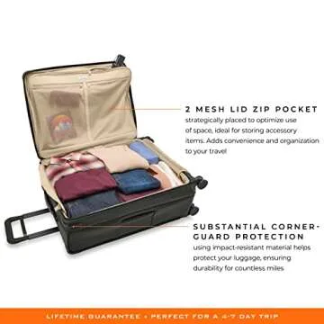 Briggs & Riley Baseline Spinners, Black, 29-inch Large Expandable