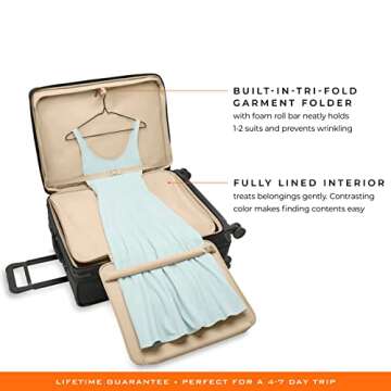 Briggs & Riley Baseline Spinners, Black, 29-inch Large Expandable