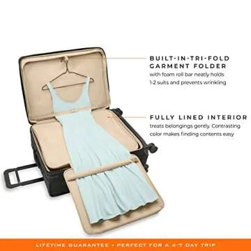 Briggs & Riley Baseline Spinners, Black, 29-inch Large Expandable