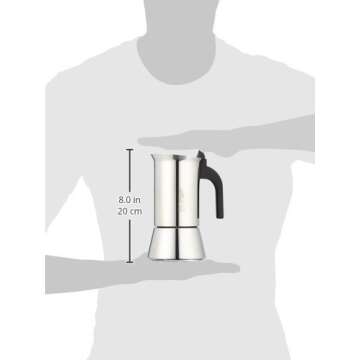 Bialetti Venus 6-Cup Moka Pot - Stylish & Functional