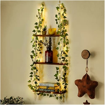 Discover the Stylish JERESER Hanging Wall Shelf Today!
