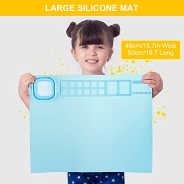 Silicone Art Mat for Kids - Craft, Paint & Create!