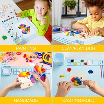 Silicone Art Mat for Kids - Craft, Paint & Create!