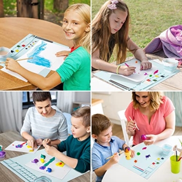 Silicone Art Mat for Kids - Craft, Paint & Create!