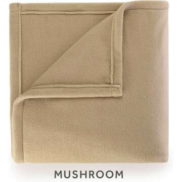 Sunbeam Royal Ultra Mushroom Heated Blanket - King Size