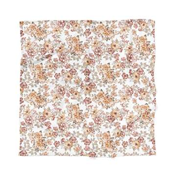 Mini Wander Muslin Swaddle Blanket – Sunset Floral Design