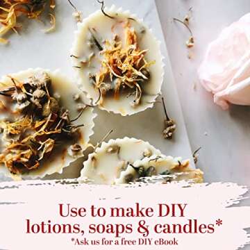 Dried Calendula Flowers - Edible Dried Marigold Flowers for Soap Making, Calendula Tea, Herb Infusions and Tinctures - Dried Flowers for Bath Salts - Calendula Officinalis 4 oz