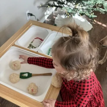 Beright Kids Table Sensory Play Table with Storage Bins