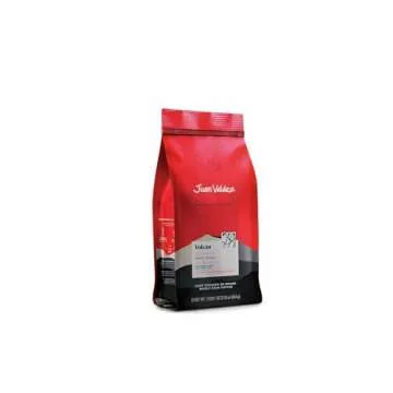 Juan Valdez Volcan Ground Coffee, Dark Roast 12 OZ - Premium Colombian Coffee for Espresso Lovers