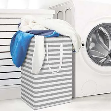 Stylish WISELIFE Laundry Hampers - Collapsible & Waterproof