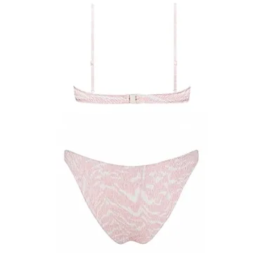 VOLAFA Women's Smart Smocked Bikini for Beach & Pool