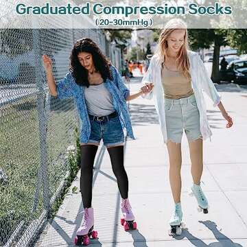 Totexil Compression Stockings - 20-30mmHg Supportive Socks