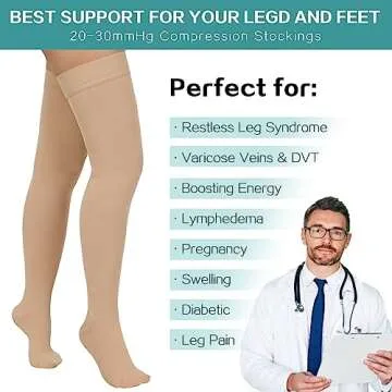 Totexil Compression Stockings - 20-30mmHg Supportive Socks
