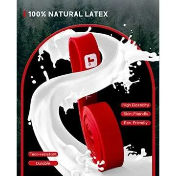 Pull Up Assistance Bands, Pull Up Bands, Resistance Bands, Natural Latex Workout Bands, Exercise Bands, Resistance Band Set for Working Out, Muscle Training, Physical Therapy, Shape Body