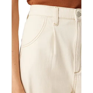 Stylish Joe's Women's Pleated Wide Leg Jeans - Comfort & Elegance