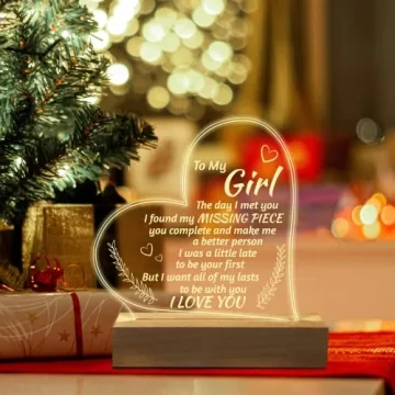 Romantic Night Light Gift for Girlfriend