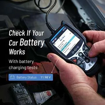 INNOVA 5210 OBD2 Scanner - Read/Erase ABS/Engine Codes, OBD2 Live Data, Oil Reset, Battery/Alt Test for 1996-2023 Vehicles, Verified Fixes via iPhone & Android App