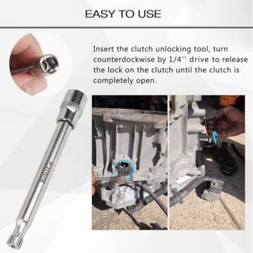 eluxGo DSG Gearbox Clutch Motor Electromechanical Unit Unlocking Tool for Ford DPS6 / 6DCT250 Focus Car Motors Transmission Ford Focus DPS6 Clutch Reset Actuator Tool