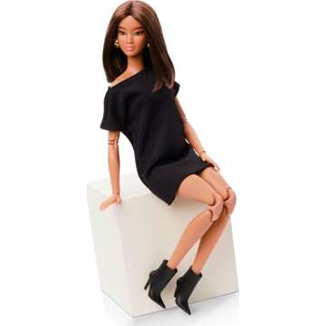 Versatile Barbie Basics Model 01 Doll with Brunette Hair