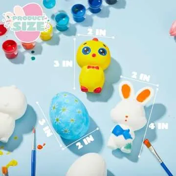Klever Kits 16PCS Easter Craft Toy Set for Kids