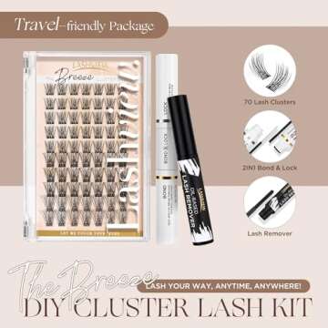 LASHVIEW DIY Lash Extension Kit for Stunning Eyelash Growth