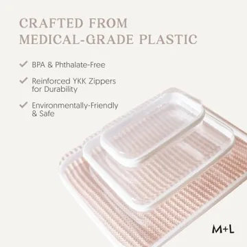 Bliss Bins - Chic Clear Storage Organizers for Every Need